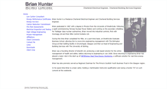 Desktop Screenshot of brianhunter.org.uk